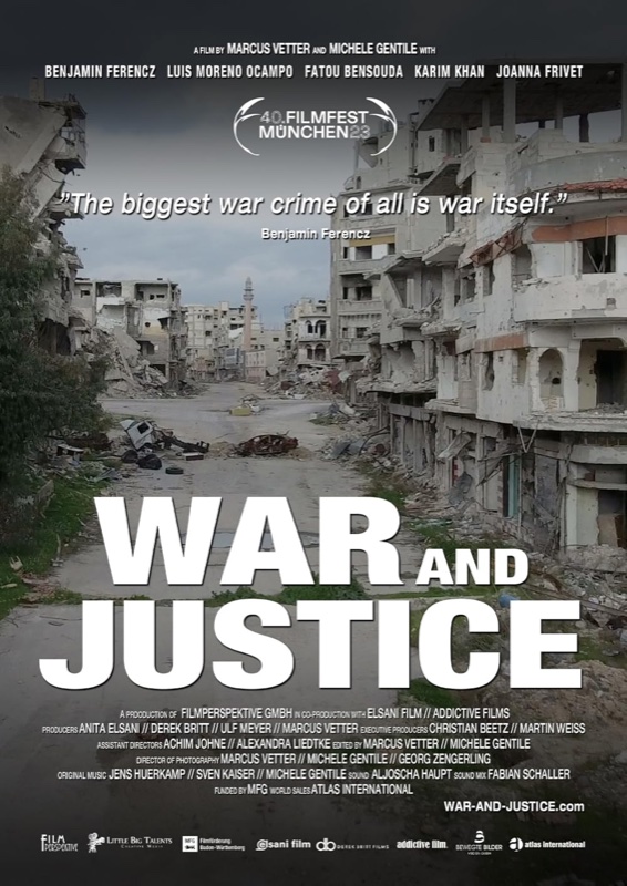 War and Justice — Documentary Film Poster, 2023
